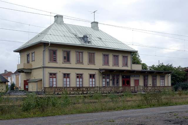 Karlsborg stationshus: Foto Ulf Herdenberg