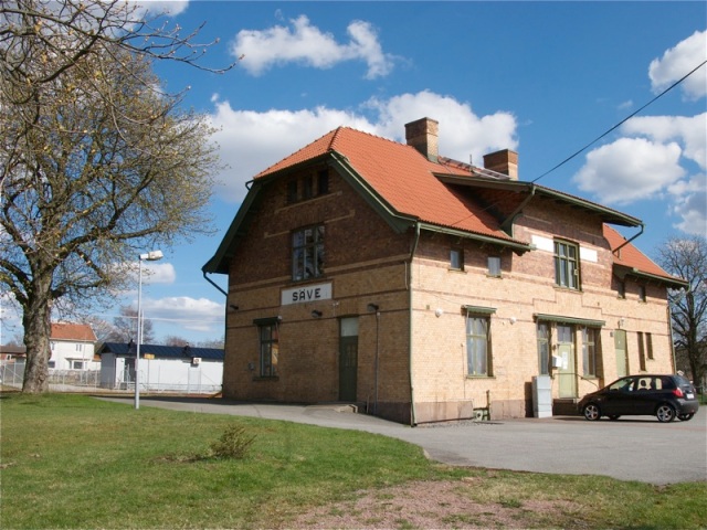 Säve Station. Foto:Johan Karlsson
